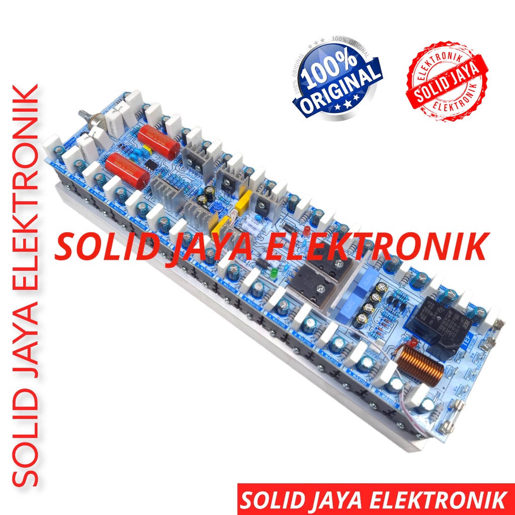 KIT POWER AMPLIFIER JBL6295 2400W 3200W MONO PLUS TR FINAL TOSHIBA 2SA1943 2SC5200 / MJL MJL21193 MJL21194 ASLI ORI ORIGINAL JAPAN JBL6295 JBL- 6295 PROTECTOR SPEAKER  INPUT BALANCE AMPLI 2SA 1943 2SC 5200 A1943 C5200 / MJL 21193 21194 AUDIO LEGEND MASTER