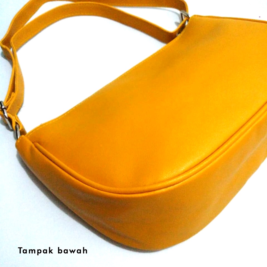 Tas Selempang Wanita Hand bag Kulit Tas Pesta Cewek Polos Sling Bag Fashion slempang Remaja Kekinian