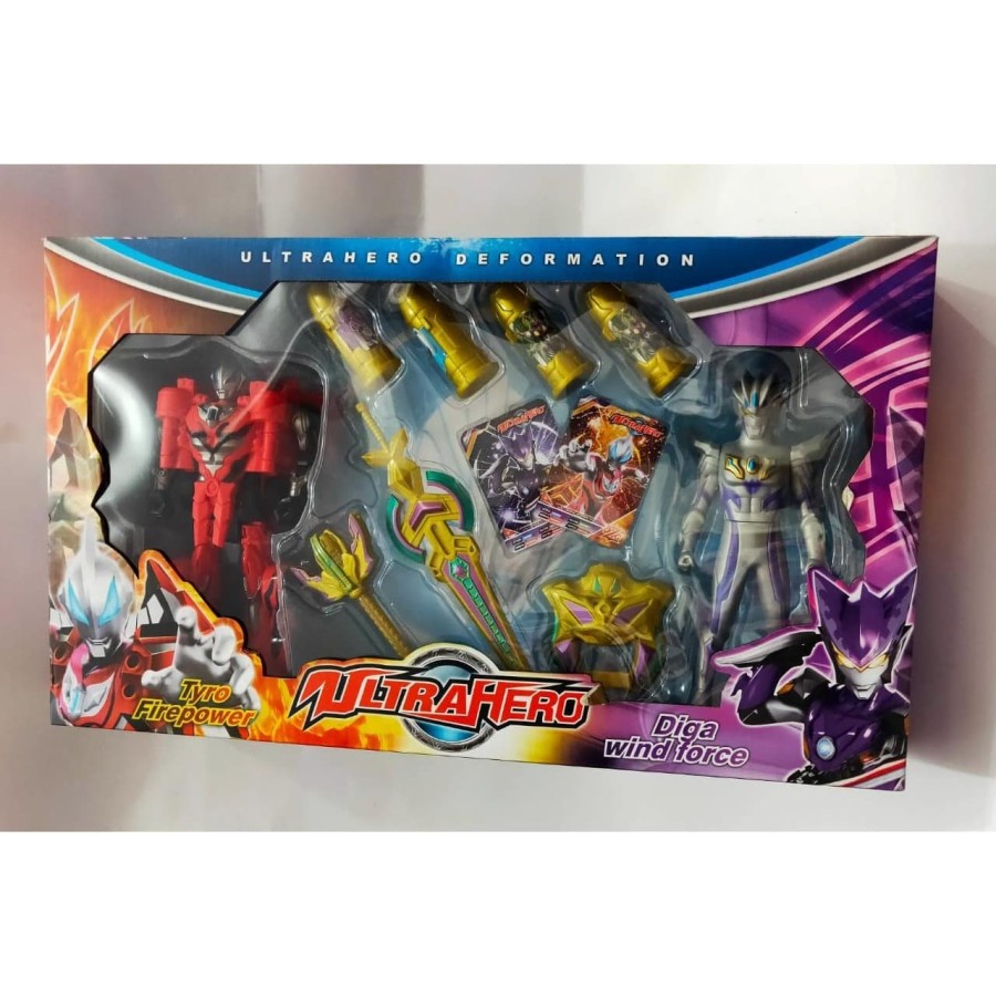 Mainan Anak Figure Ultraman Ultrahero Deformation Accesories HF000-19