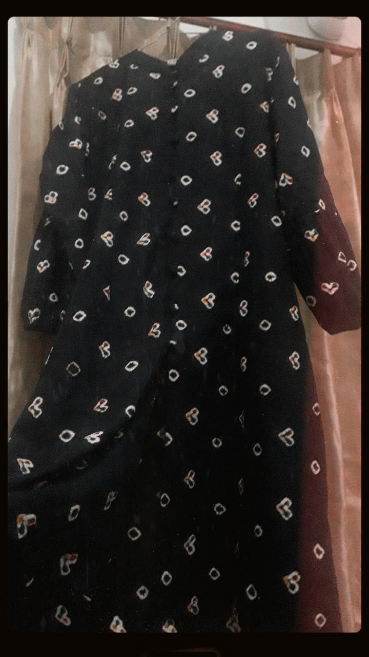 Tunic Batik - Aresha Hitam