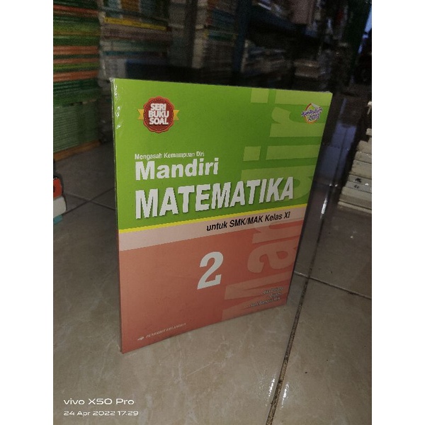 buku mandiri soal matematika untuk SMK Mak kelas 11 Erlangga