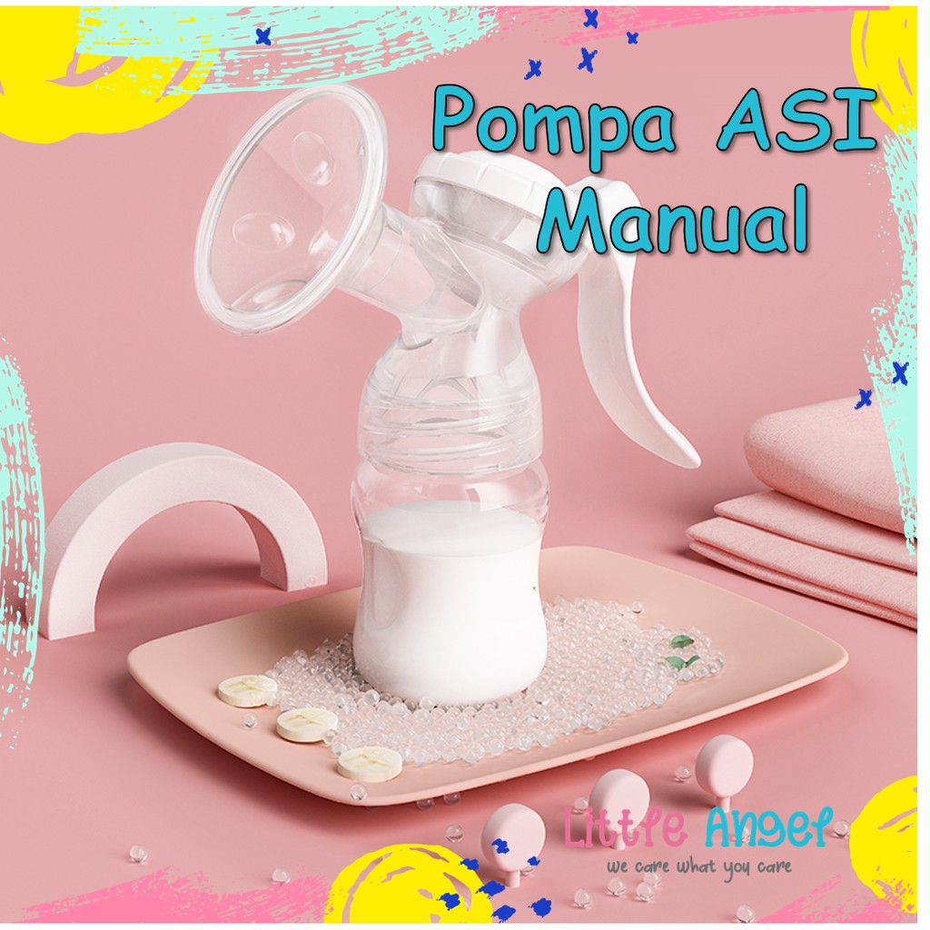 Pompa ASI Manual Breast Pump Botol Dot Susu Bayi BPA FREE Murah Impor COD