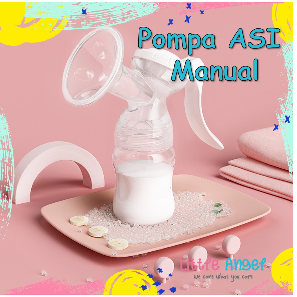 Pompa ASI Manual Breast Pump Botol Dot Susu Bayi BPA FREE Murah Impor COD