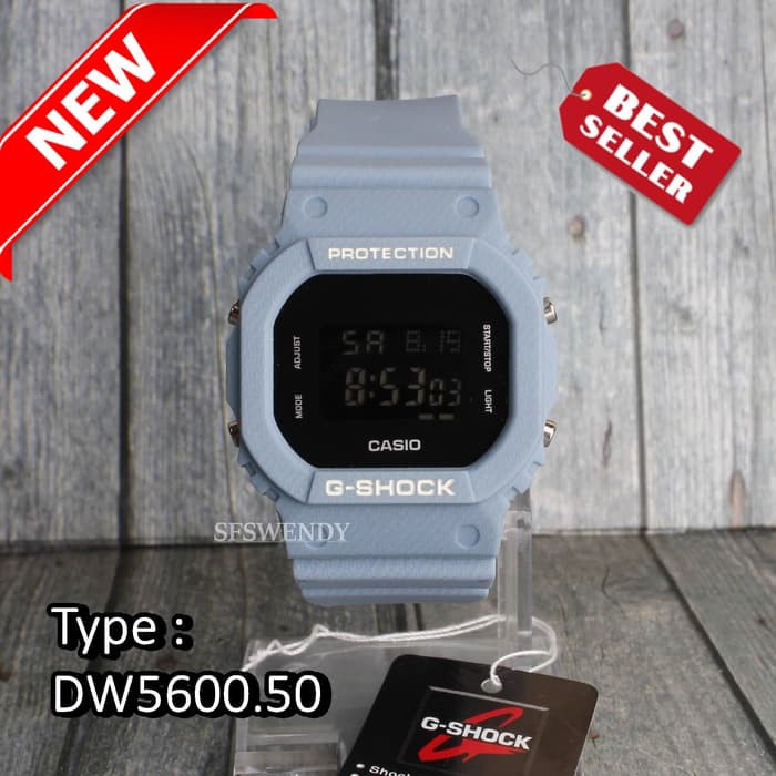 TERMURAH Jam tangan G Shock DW 5600 Motif Jeans Denim Digital pria   anak anak Diskon