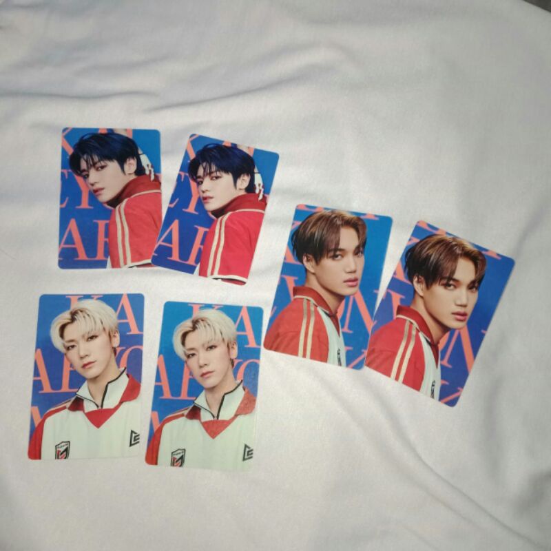 PC sticker SuperM (kai , ten , taeyong) baca desk