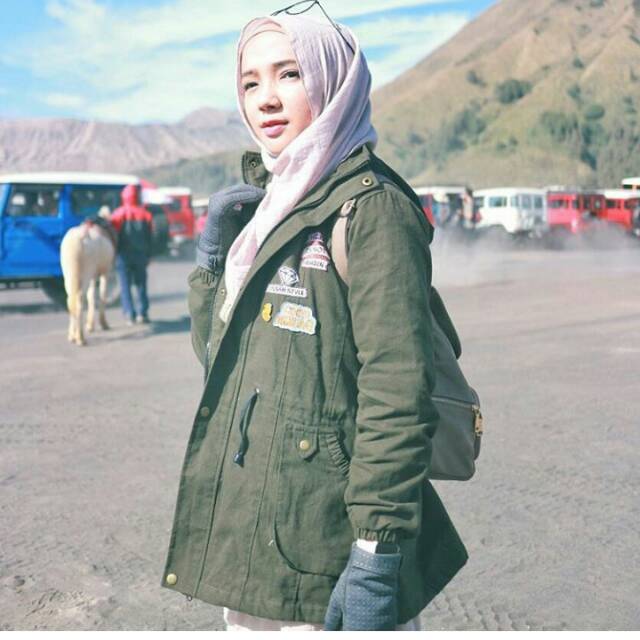 Parka moslemah twill army Jt. Like Islam Project
