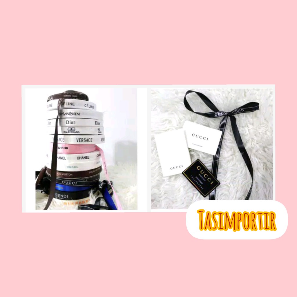 Pita Brand Branded Lv Sertifikat Kartu Gucci Kelengkapan Tas Authenticity Certificate Card Shopee Indonesia