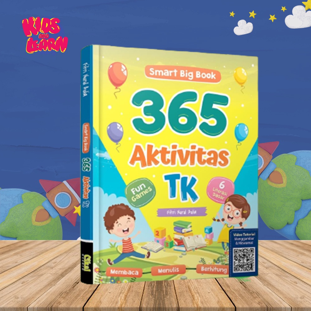 Buku Aktivitas Anak Belajar Membaca Menulis Berhitung Smart Big Book 365 Anak Tk Paud