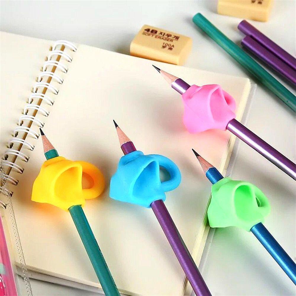 CHOOKYY Silicone Pencil Grips Alat Bantu Menulis Kaligrafi Handwriting Profesional Grip