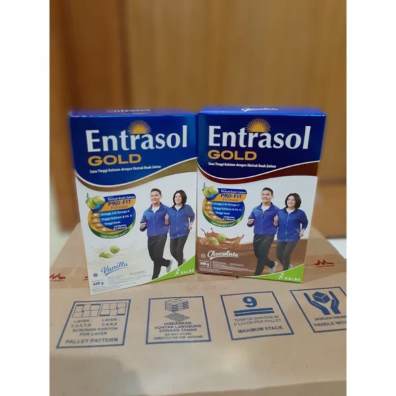 

Entrasol Gold profit 600 gr coklat & vanilla