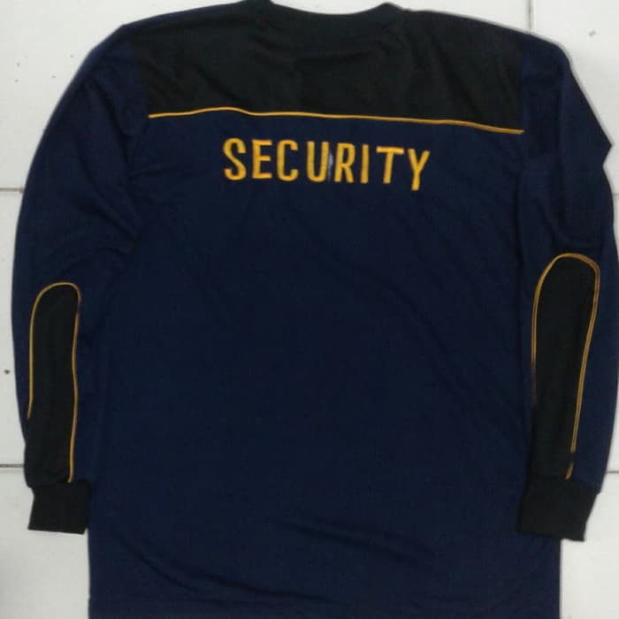 Ready Stok kaos securty panjang