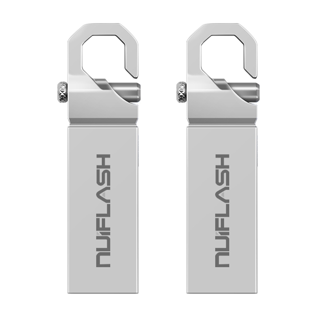 Flash Disk USB Bahan Metal Kapasitas 512GB / 1TB / 2TB Anti Air Untuk Nuiflash