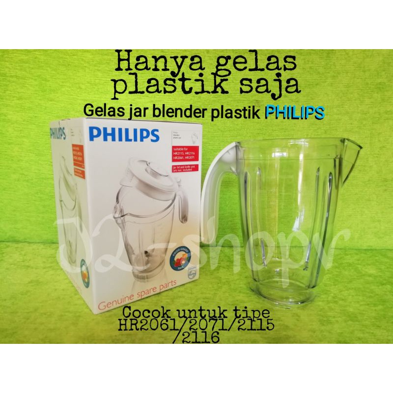 Gelas jar blender plastik PHILIPS