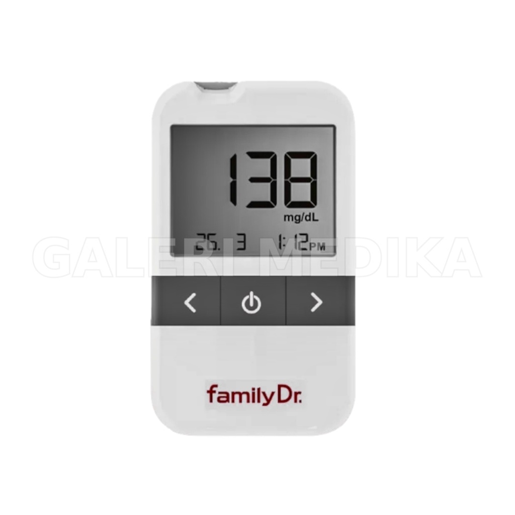 FamilyDr Alat Cek Gula Darah - Blood Glucose Test