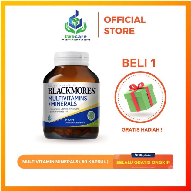 Blackmores Multivitamin &amp; Mineral 60 tablet BPOM KALBE