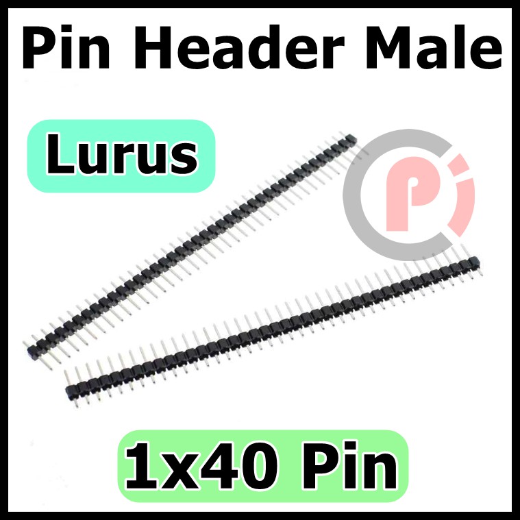 Pin Header 1x40 2.54mm Male 40 Pin Single Row