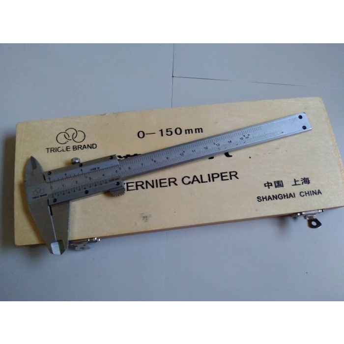 

Sigmat Caliper 6" Jangka Sorong Manual Box Kayu 150Cm