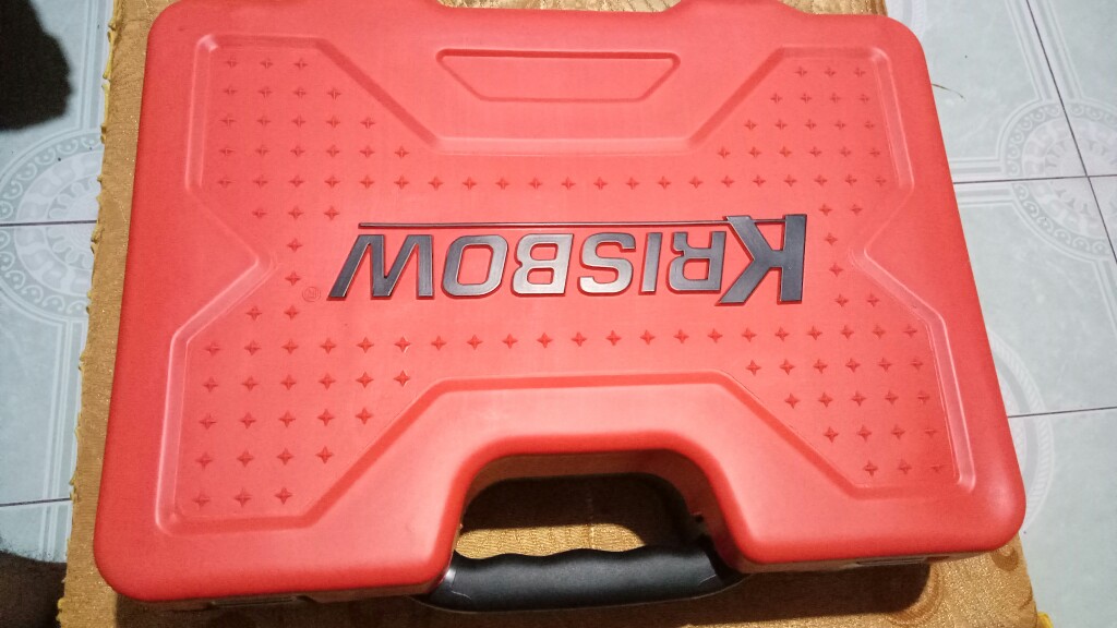 Toolkit 78 Box Set Tool Kit Original Krisbow Kotak Perkakas Mekanik With Tool Case