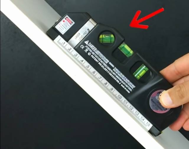 Meteran Laser Infrared Waterpass Vertikal Horizont Level Measure Tape Aligner levelpro