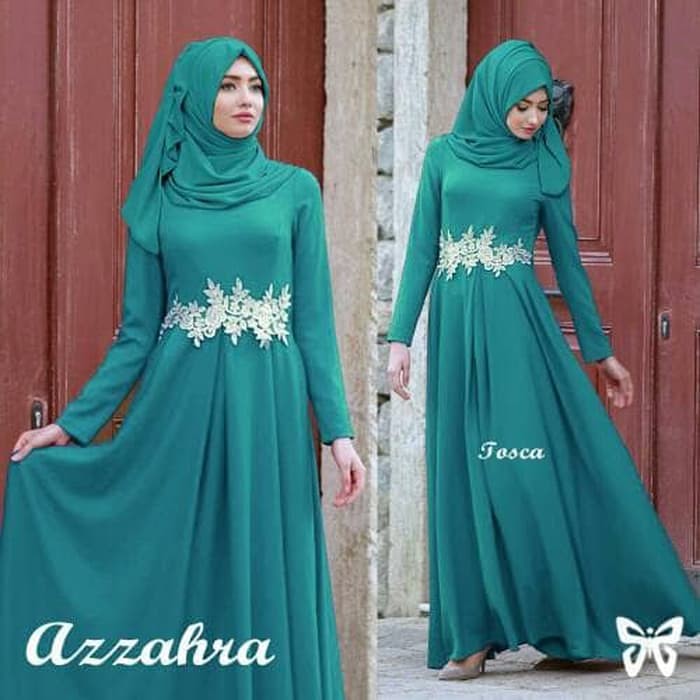 Gamis Syari Gamis / Baju Wanita Muslim Azzahra Syari Murah
