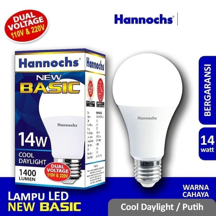 Lampu LED Hannochs New Basic 14w 14 Watt