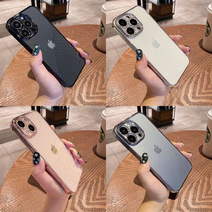 Soft Case Transparan Untuk compatible for Iphone 13 Mini / 13 / 13 Pro Max 2021 Xs Max 11 Pro Max 7 8 Plus