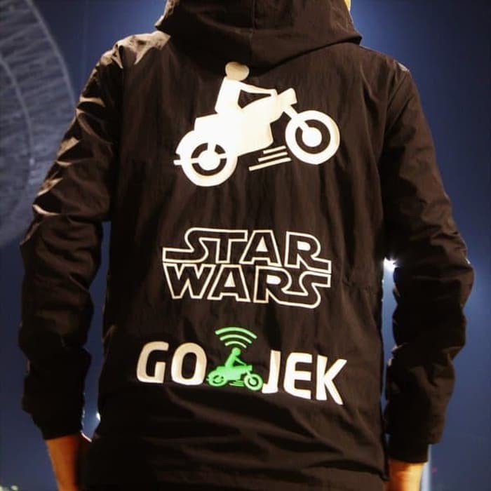 Jaket Jumper / Hoodie  Sweater  Star Wars  Gojek Polos Custom Ojol