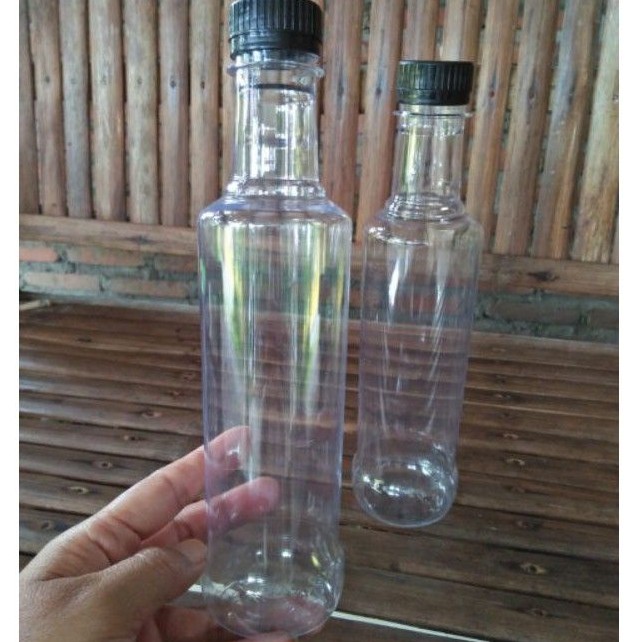 Botol Plastik 350ml/model MARJAN/Tebal dan Kaku/Madu/Sirup