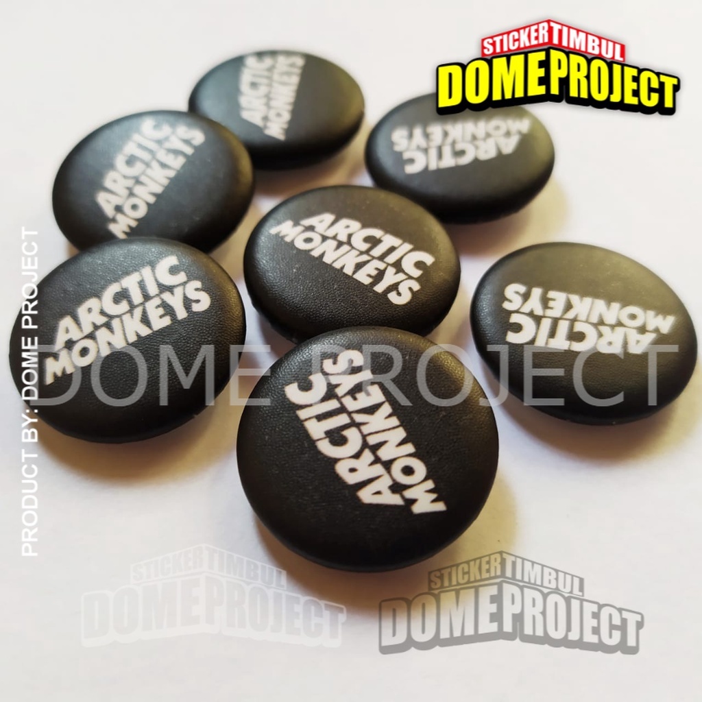 PIN BUTTON BAND ARCTIC MONKEYS SATUAN KECIL 25MM AKSESORIES ROMPI