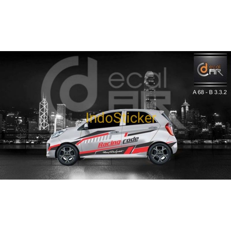 terbaru Stiker mobil new Honda Brio Satya stiker full body mobil Ayla sirion Agya jazz universal