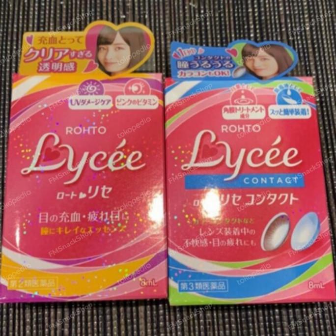 Jual Ready Rohto Lycee Contact Lens Lycee Softlens Rohto Lycee Obat