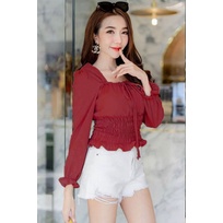 RD FASHION RUFFLE TOP ATASAN WANITA