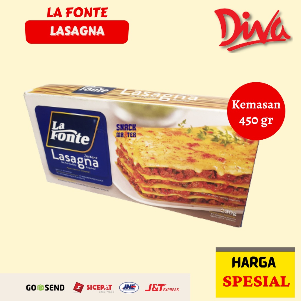 

[450gr] Pasta La Fonte Lasagna