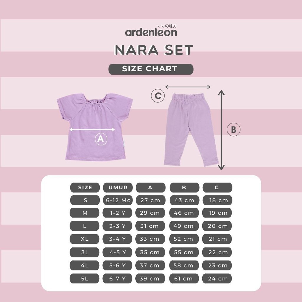 Ardenleon GIRL NARA SET