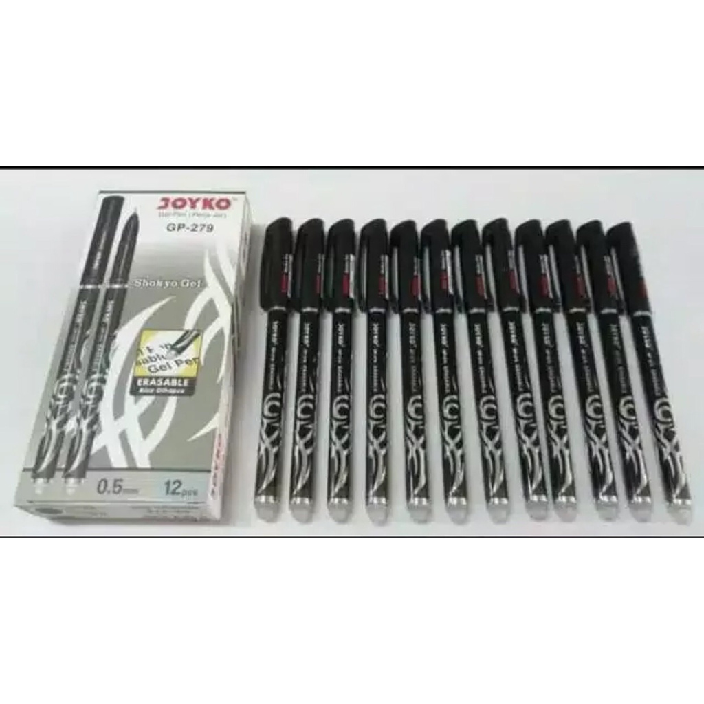 

Pulpen bisa hapus/ erasable gel pen JP-279 jaiko shokio isi 12 pis (Bisa COD)