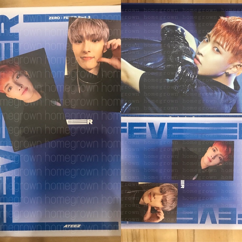 ATEEZ Zero Fever Part. 3 Album Official Photocard Hongjoong Mingi
