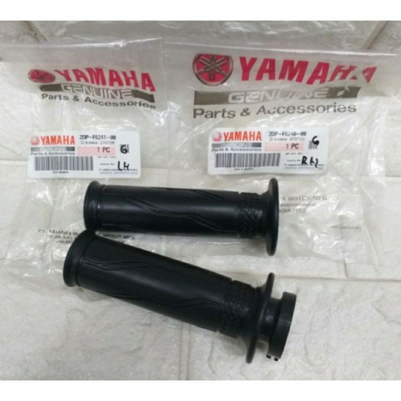 HANDFAT HANDGRIP HAND GRIP  XMAX X MAX ASLI ORI YAMAHA 2DP F6240 00 &amp; 2DP F6241 00