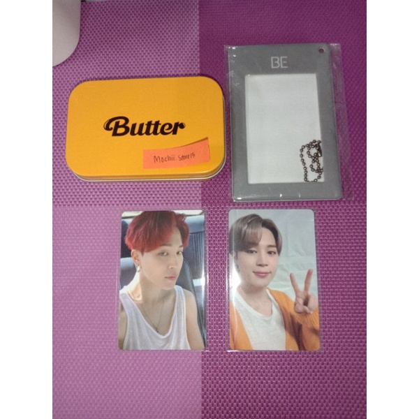 PC photocard Jimin Official POB Butter BE