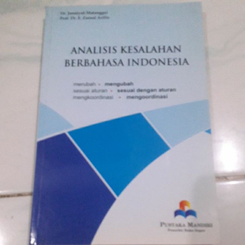 

analisis kesalahan berbahasa indonesia