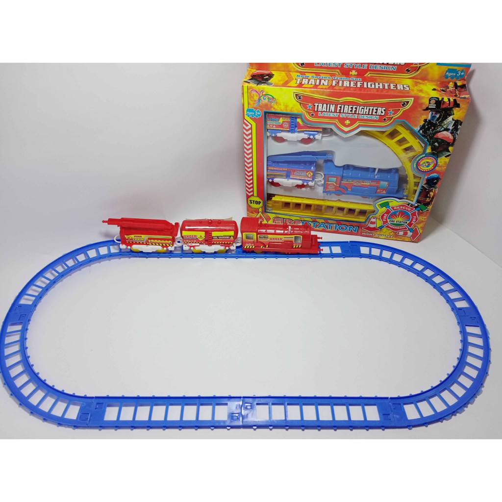 MAINAN KERETA API Train Play Set Konstruksi Rel Track