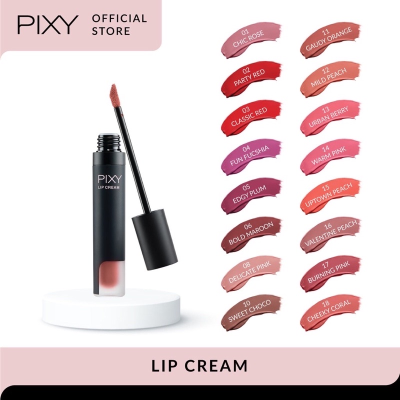 PIXY LIPCREAM MATTE FINISED