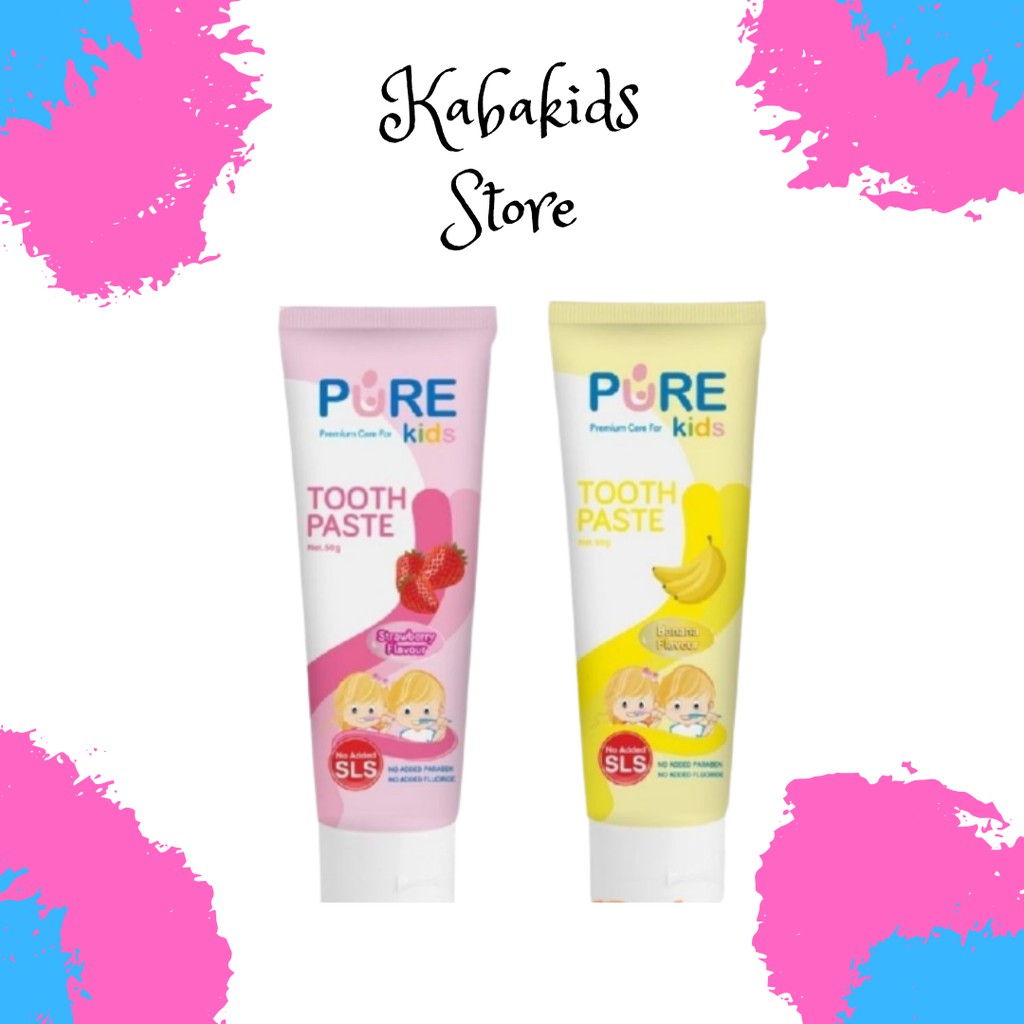 Pure Kids Toothpaste 50ml - Kabakids Store