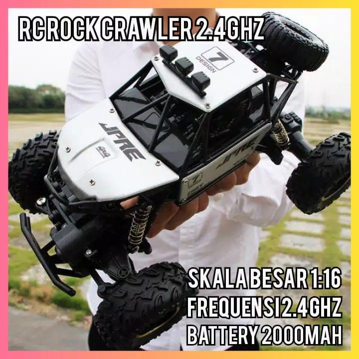 Rock Crawler 1:16 4WD Remote Control 6141 Offroad Truck Mainan Mobil Remote Kontrol  Monster 1:18