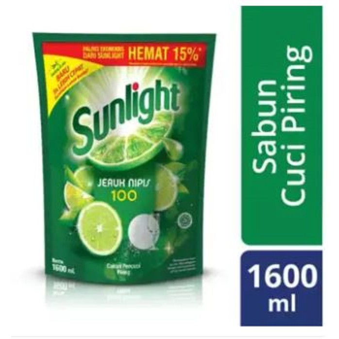 SUNLIGHT Lime New Refill 1600ml  Sunlgiht 1.6 liter