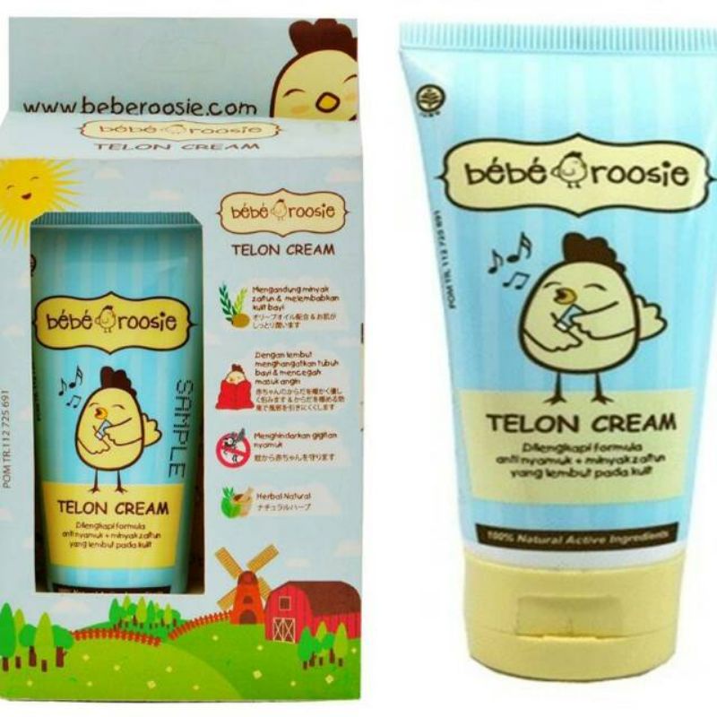 bebe roosie telon cream 60gram