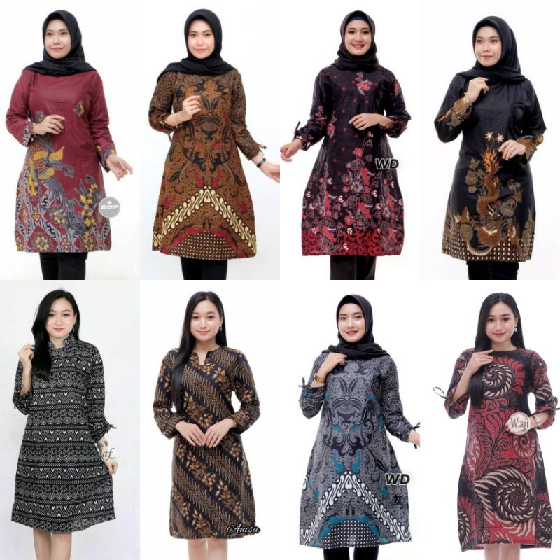 EMHABATIK | TUNIK BATIK WANITA M Sampai Jumbo