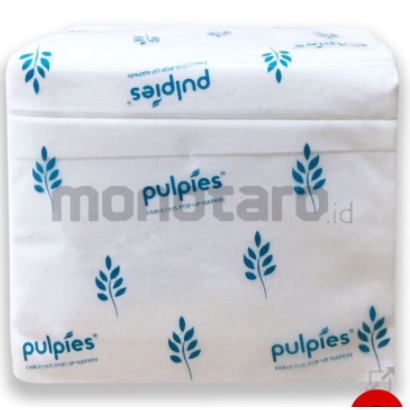 TISSU PULPIES 2 PLY  150 SHEET / 1 KG MUAT 20 PCS