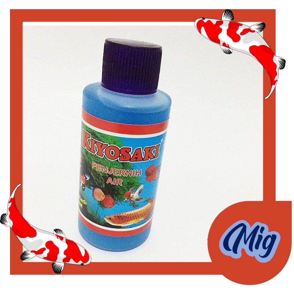 Jual Aquarium Obat Ikan Hias Kiyosaki Penjernih Air Ori Ml Shopee