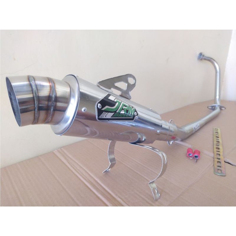 Knalpot Racing JRM untuk Satria FU150 Karbu Satria FU150 FI Facelift