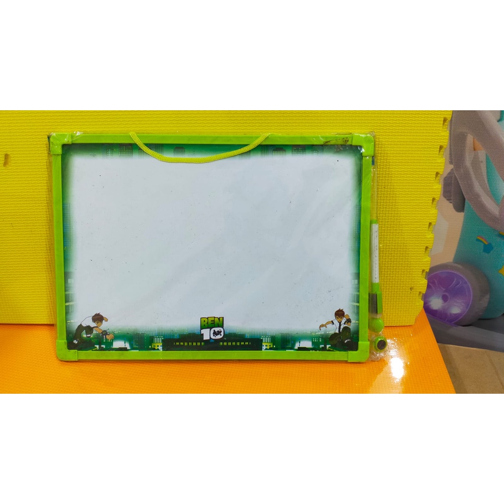 Papan tulis gambar hapus anak besar 36*26cm magnetic  | whiteboard anak